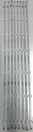 Phillips p/n UDULEDREF018 / UDULEDREF018 REV.A / RF-EN650010SR30-0701 A0 / 65W7S1P / MODEL 65PUL7552