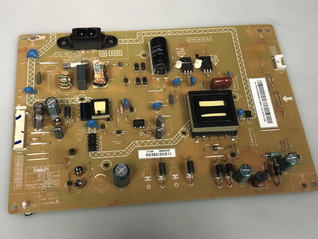 Scheda Alimentatore Toshiba PK101W0940I Per TV 40L310U, Aperta Ma Mai Usata