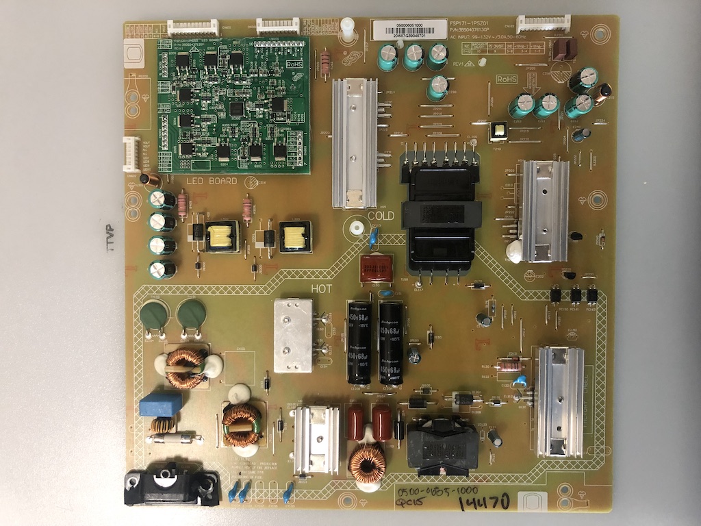 Vizio 0500-0605-1000 3BS0407613GP FSP171-1PSZ01 Power Supply