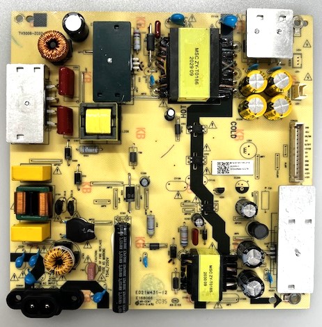 ONN/JVC E021M431-12 (TV5006-ZC02-02) Power Supply Board For LT-50mAw705