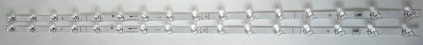 HISENSE LB500A5/HD500H1U91-T0l2/ LED BACKLIGHT STRIPS (2) 50A6K