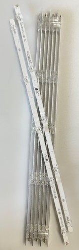 Sharp JL.D65051330-365AS-M V02 LED Backlight Strips Set - (12) - NEW Sharp LC-65Q7370U LC-65Q7300U LC-65Q7330U