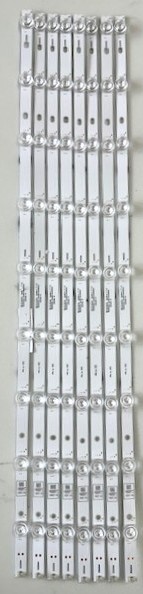 HISENSE LB6509M LED BACKLIGHT STRIPS (8) For  65qd65nf